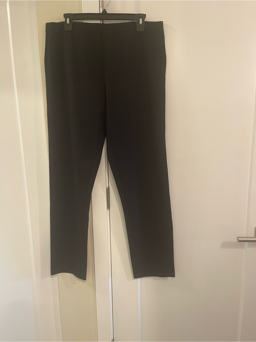 Eileen Fisher Black Straight Leg Pant